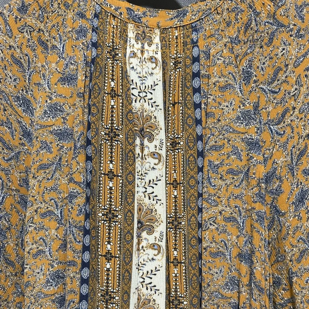 Mustard Yellow Tassel Detail Top - Picture 14 of 16